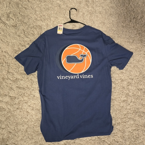 Vineyard Vines Blue Men's Short Sleeve T-Shirt - Medium - Picture 3 of 5